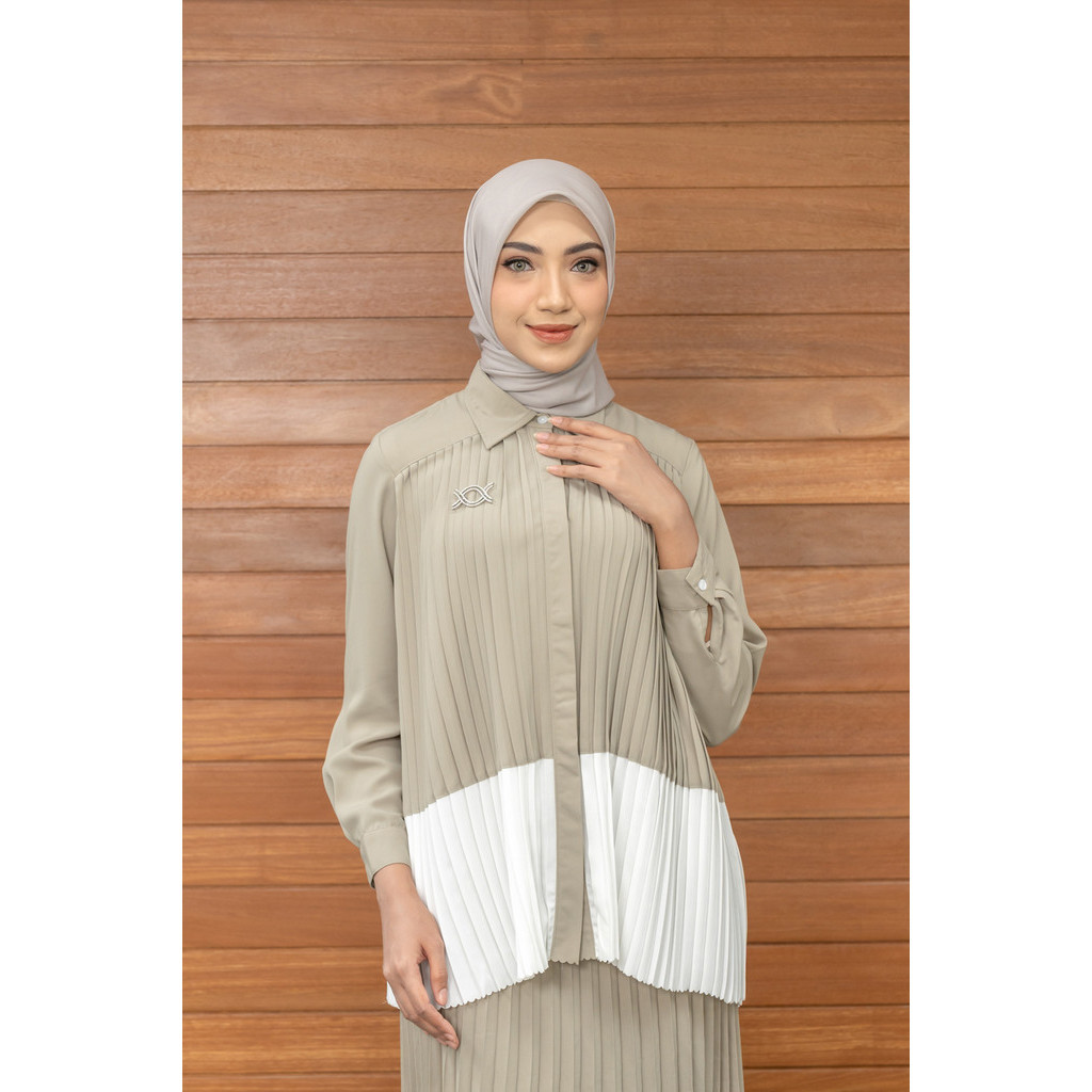 Klamby - Rose Shirt Sage Green