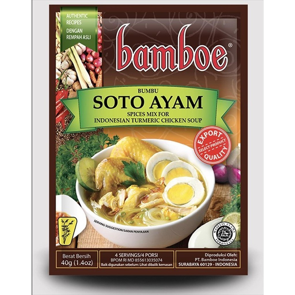 

BAMBOE Bumbu Dapur Instant - 1 Sachet