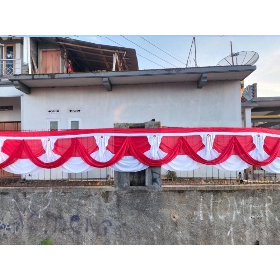 10 gelombang background abutai slendang remple pelamin - Model Terbaru