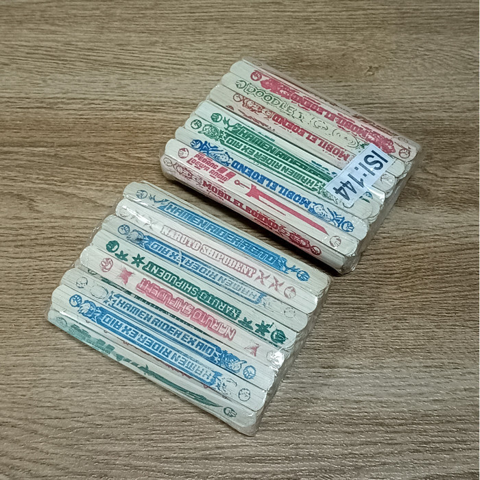 ( BISA COD) GLOSIR" Stik ice cream mainan murah-+144/STIK ES CREAM WARNA WARNI - original