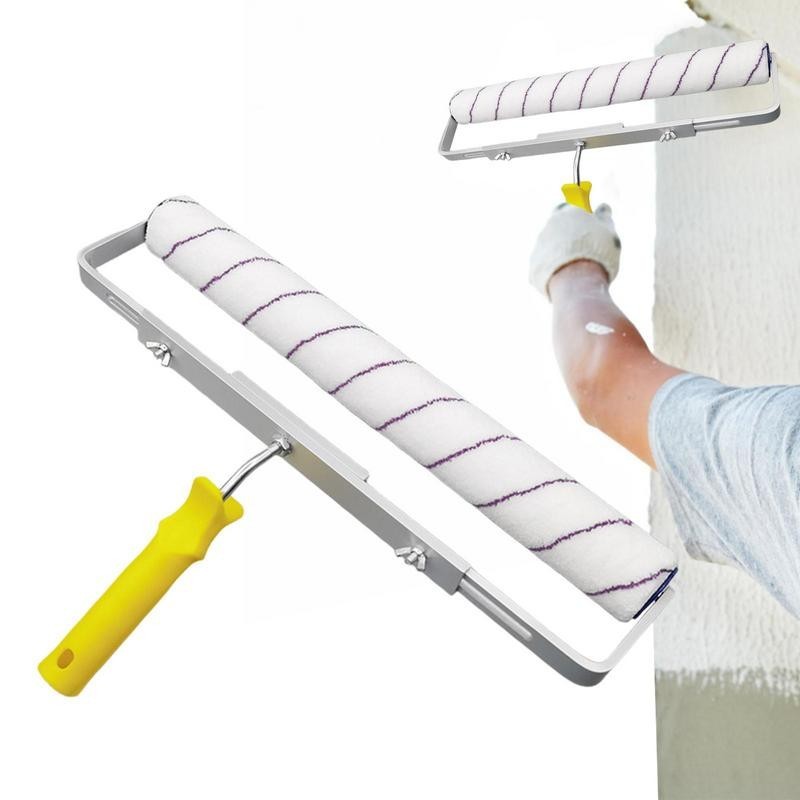Household 18 Inch Roller Paint Brushes For Walls With Frame Paint Roller Set Home Painting Supplies 