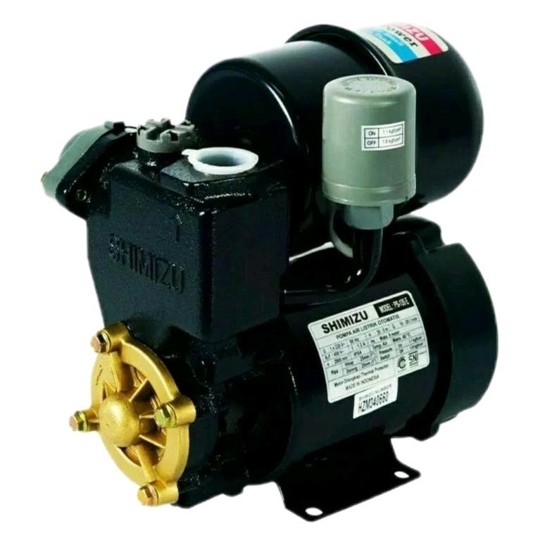 PS-135E SHIMIZU AUTOMATIC PUMP POMPA AIR OTOMATIS SHIMIZU PS 135 E MESIN POMPA AIR SHIMIZU PS135E