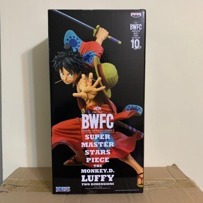 ORIGINAL BWFC One Piece Super MSP Luffy Manga Dimensions -NEW & RARE