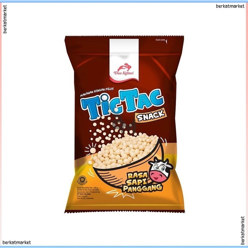 

SNACK TIC TAC PILUS SAPI PANGGANG RUMPUT LAUT 90G KACANG PILUS