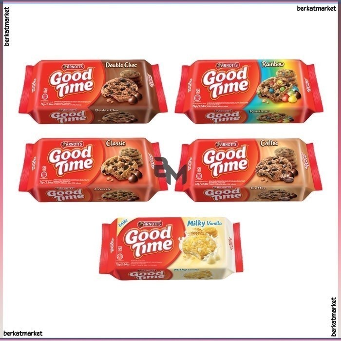 

Good Time Arnotts Classic Double Rainbow Choco Dip Coffee Chocochips Cookies Snack Day 72gr 1 Kiloan Dus Kg Sachet Toples Merah Besar