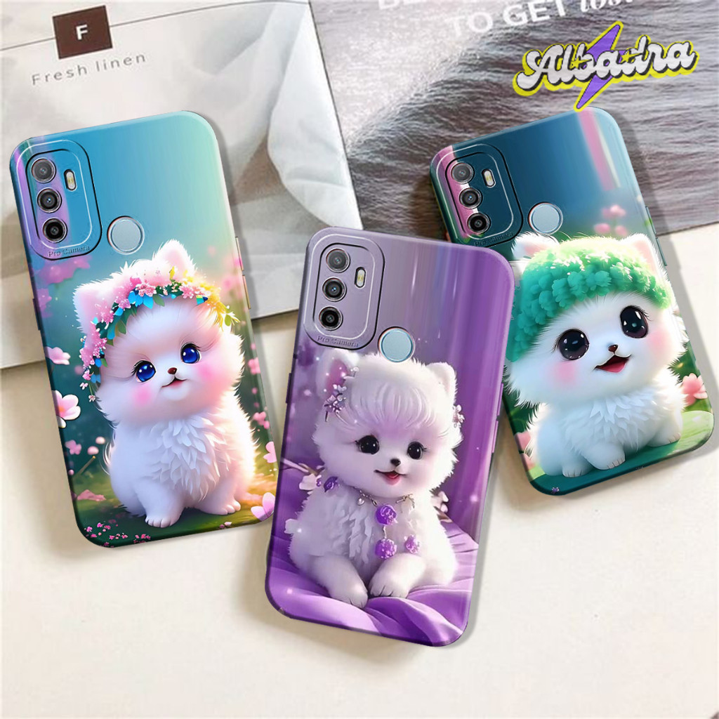 Softcase Hp OPPO A53 2020/A33 2020/A32 Motif Cats Cute Lucu Cantik Kekinian - Oppo a53 - oppo a33 - 