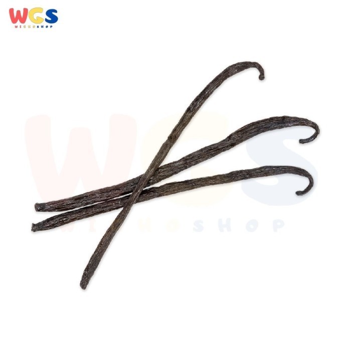 

TERJUAL Vanilla Beans Madagascar Grade A Bourbon Vanilla Pods Planifolia 10g