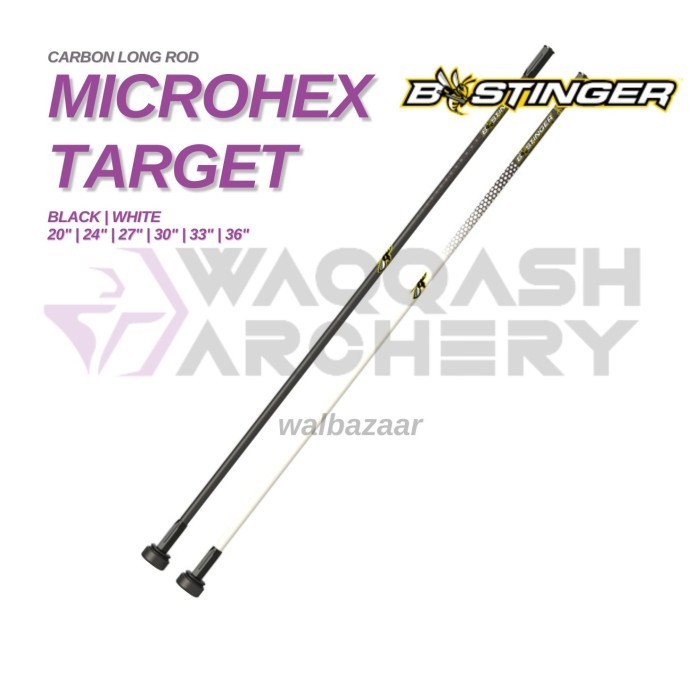 BEE STINGER MICROHEX TARGET CARBON STABILIZER LONG ROD Compound Recurve Original