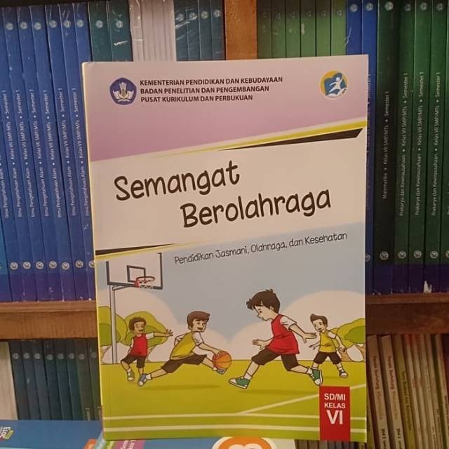 Buku Semangat Berolahraga Kelas 6 Diknas