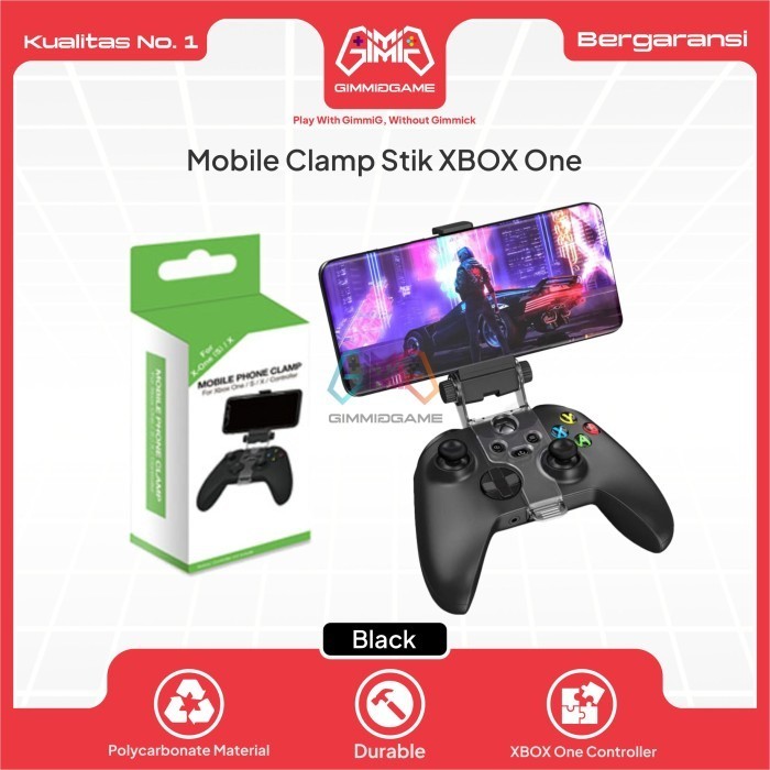 Basirguay - Mobile Clamp Game Klip Holder HP Android iOS Untuk Stik Xbox One Series