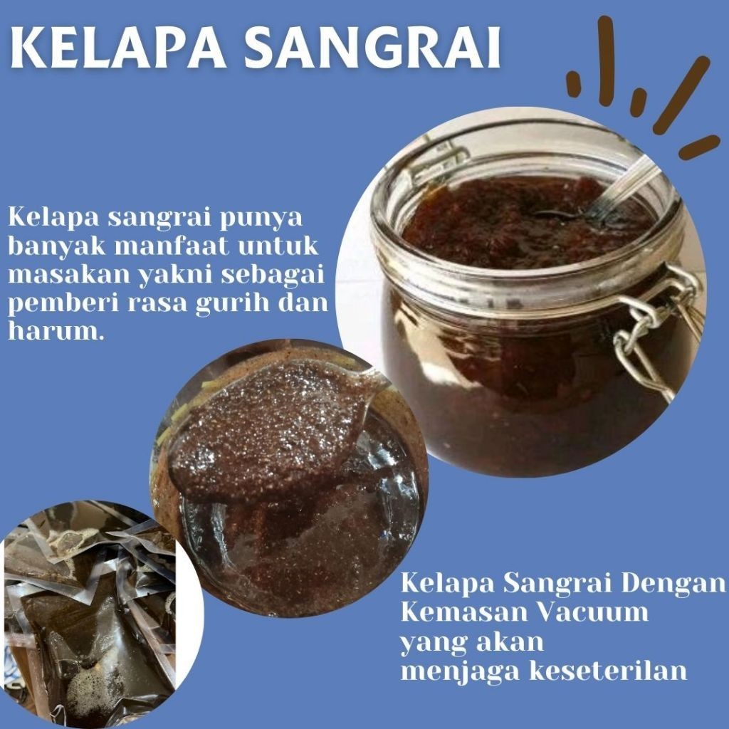 

Bumbu - Kelapa Sangrai / Kelapa Gongseng / BUmbu Rendang / M A