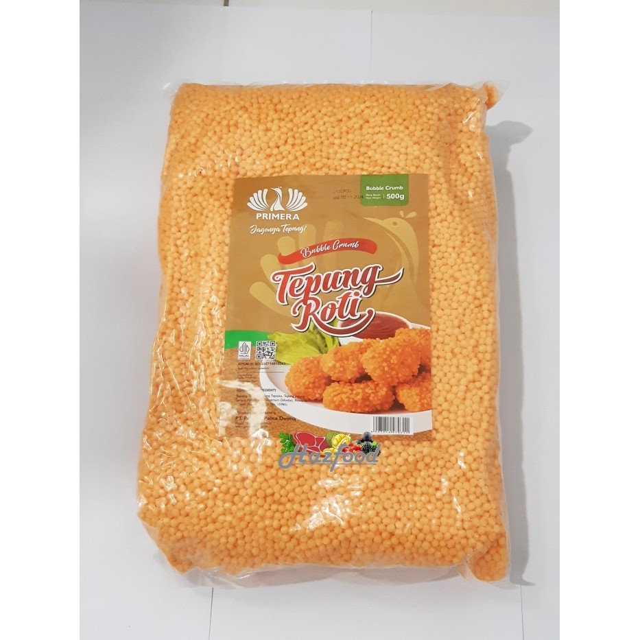 

Bubble Crumbs Primera warna Orange 500 Gram