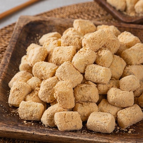 

PO 1day Injeolmi Korean Traditional Rice Cake 1Kg Halal - Kue Traditional Korea