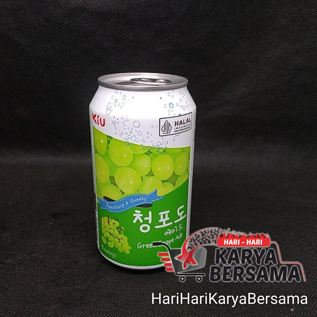 

KIU MINUMAN GREEN GRAPE ADE 350ML