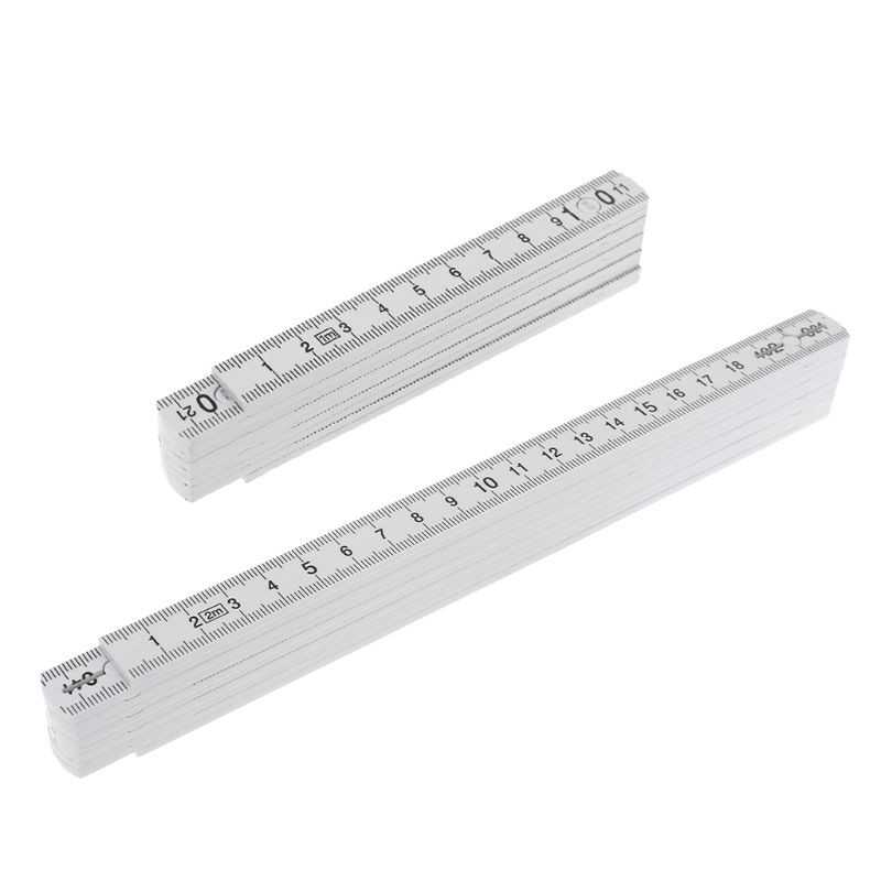 

Craftsman Folding Measuring Ruler Foldable Ruler Woodworking ABS Metric Ruler 10 Locking Joints Portable Measuring Tool