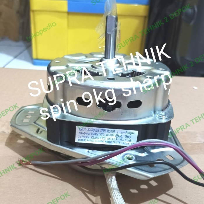 RK27 MOTOR SPIN SHARP 8-9KG RMOT-A266 ORIGINAL