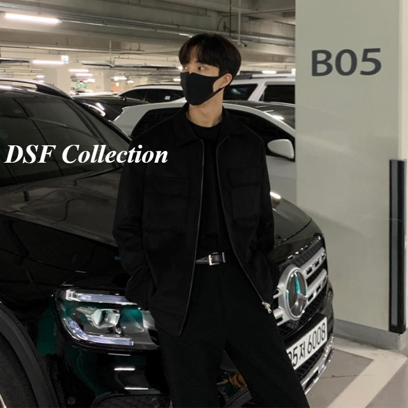 Jaket Suede  Unisex, jaket Bomber Suede