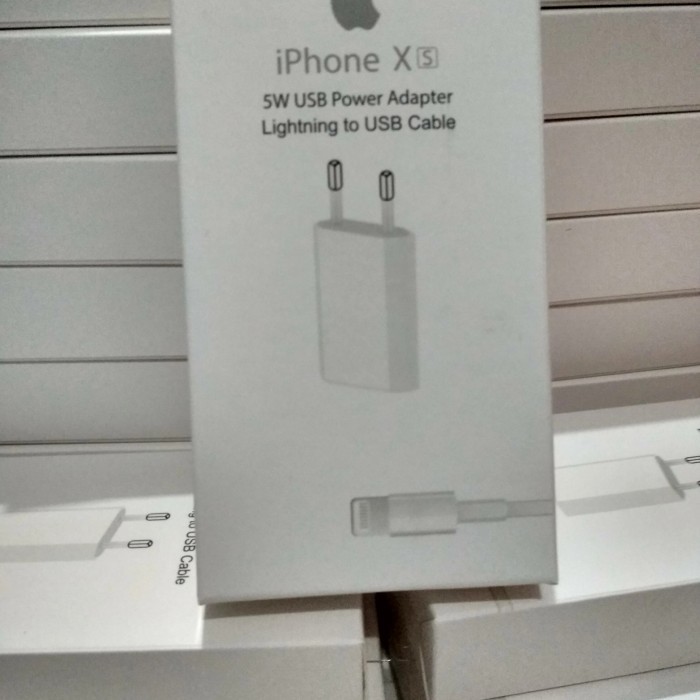 TDAcc CHARGER IPHONE 5 5S 6 6+ 7 7+ ORIGINAL KABEL+ ADAPTER IPHONE 7 7+ 6 6+