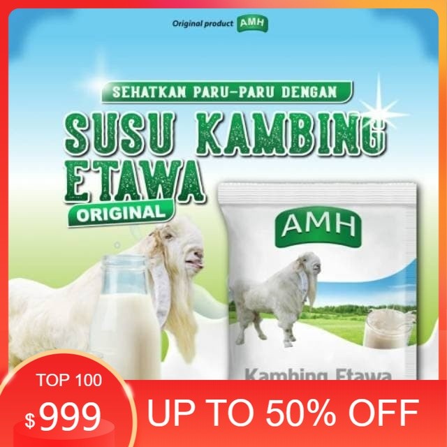 

Susu kambing etawa AMH Original (1box isi 10sachet)