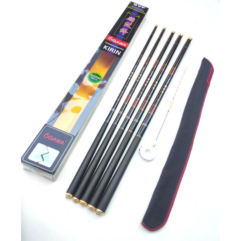 AA31TG Joran Tegek Ogawa Kirin 300 360 450 540 630 720  carbon Tegek Kuat