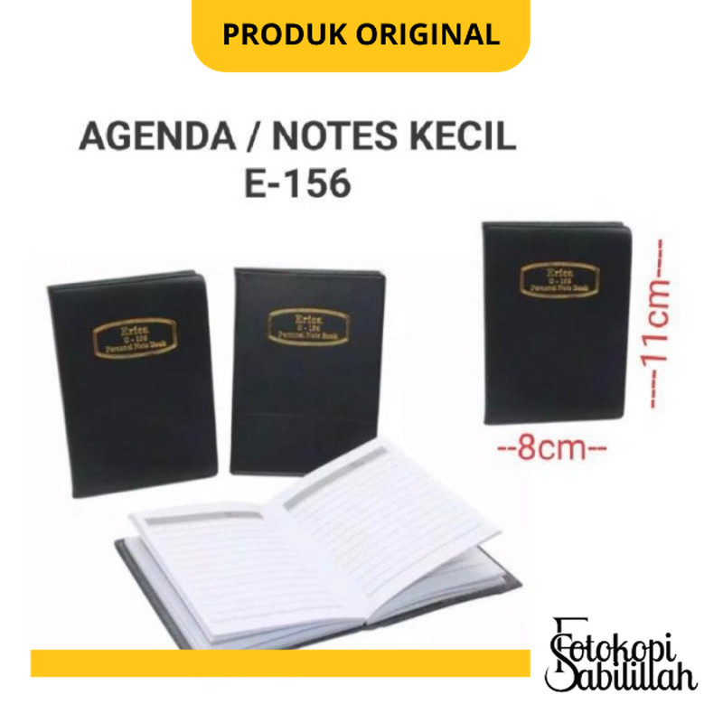 

Buku Agenda Notes/Pocket Erica 156 (1 Pcs)
