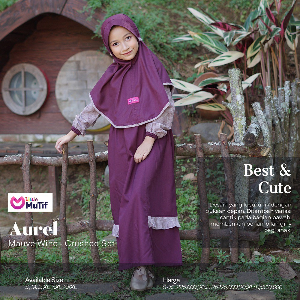 MUTIF Gamis Anak Aurel