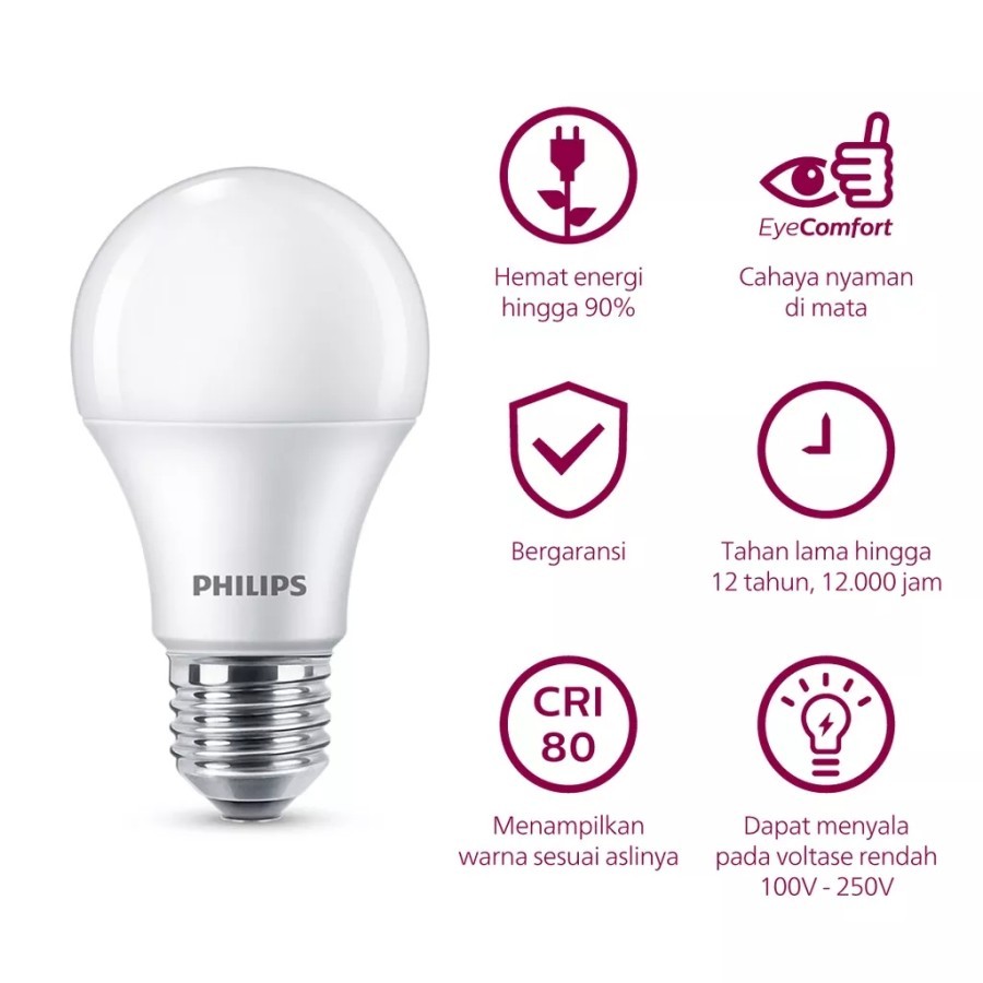 LAMPU PHILIPS LEDBULB WARM WHITE RADIANLTLINE | Lampu Philips Led Warm White Radiantline