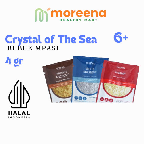 CRYSTAL OF THE SEA - Sachet 4gr White Anchov / Brown / Shrimp