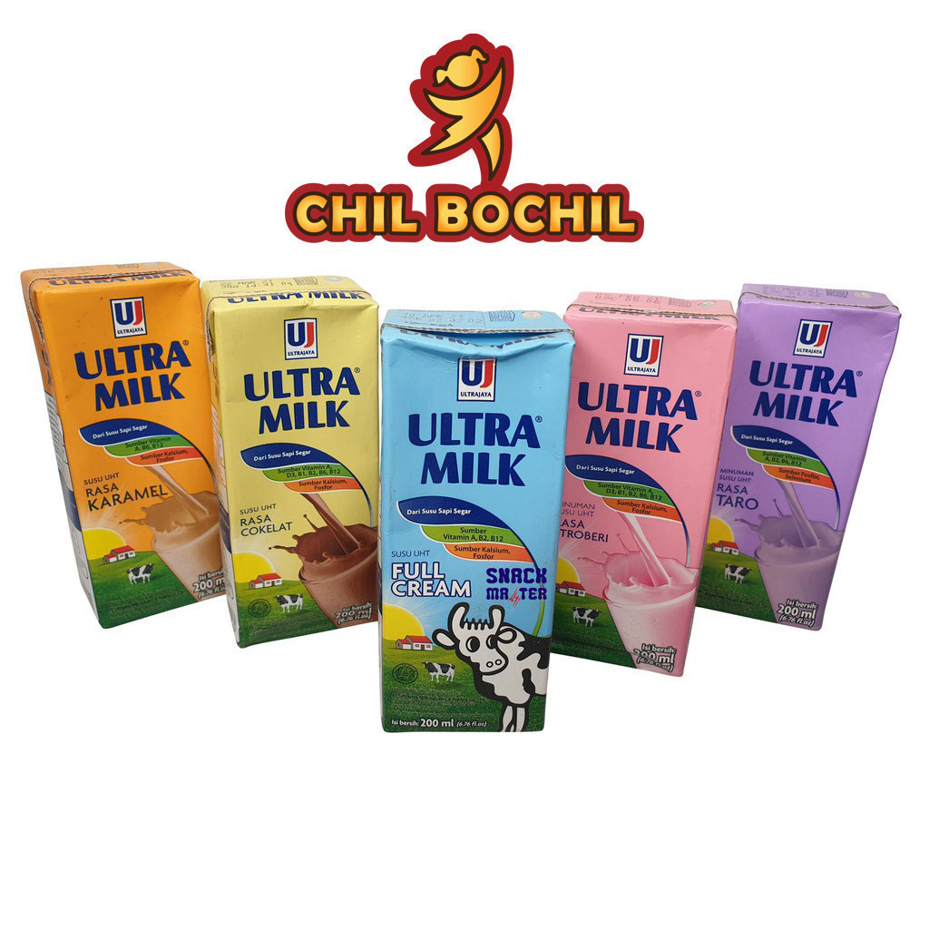 

SUSU UHT ULTRA MILK 200ML PER PCS - ALL VARIAN