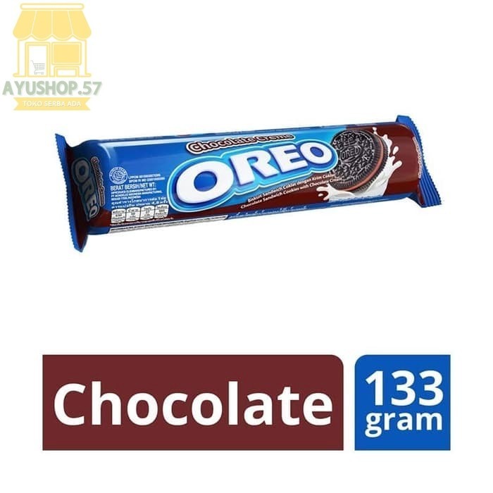 

Oreo Chocolate Biskuit [137 g] - AYUSHOP57