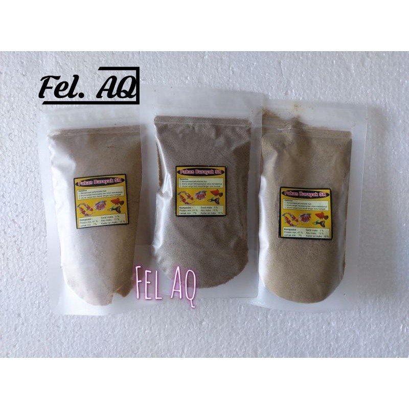 SR Burayak Ikan Pakan Pelet Mikro Usia 0 Hari Bubuk Untuk Burayak Anak Ikan Guppy Cupang Discus