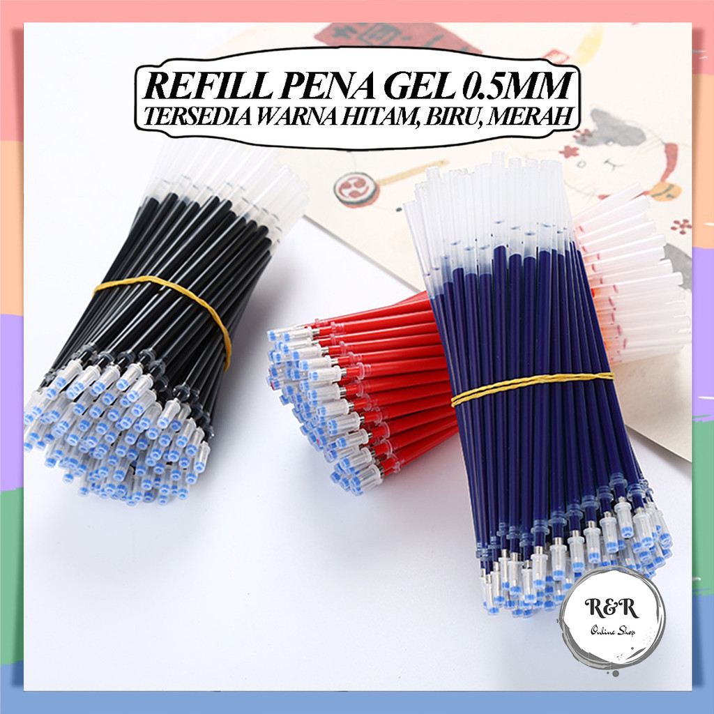 

Tinta Pena Cair Isi Ulang 0.5mm Refil Isi Tinta Bolpoint Pena Gel Standar Alat Tulis Gel Serbaguna