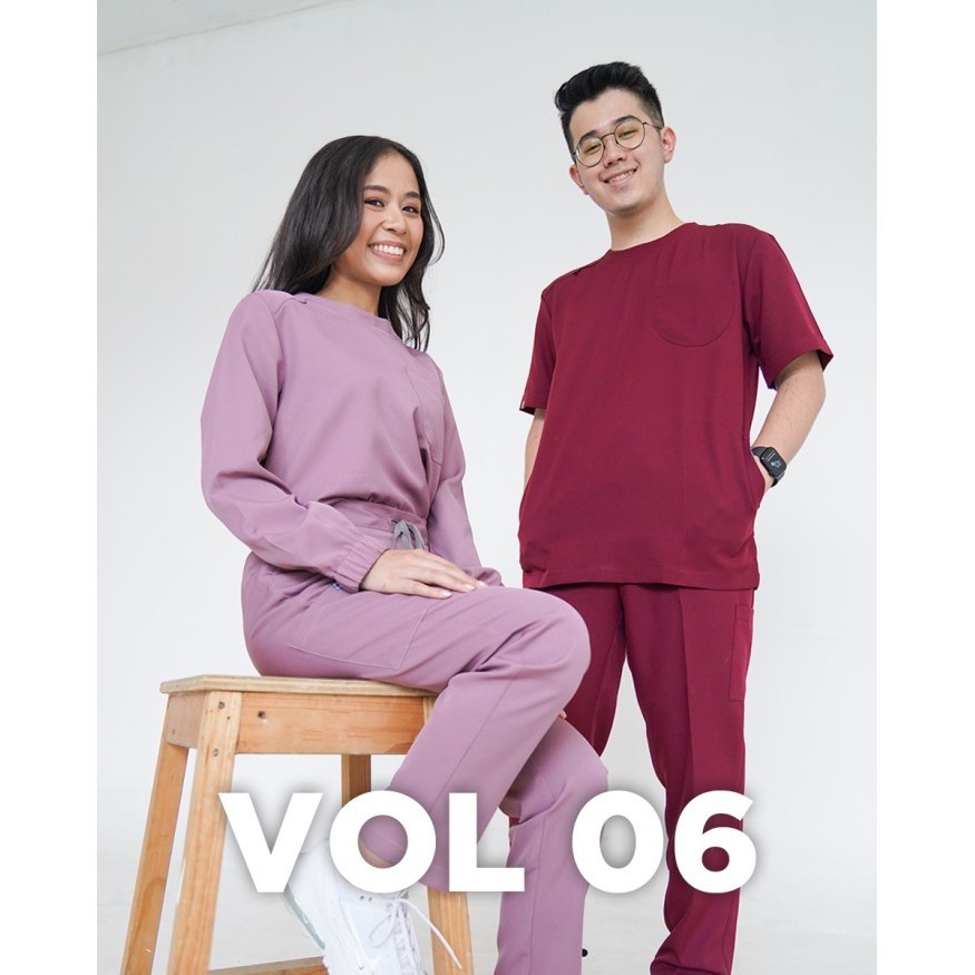 SCRB - Baju Scrub / Medical Scrubs / Baju Jaga - Volume 06