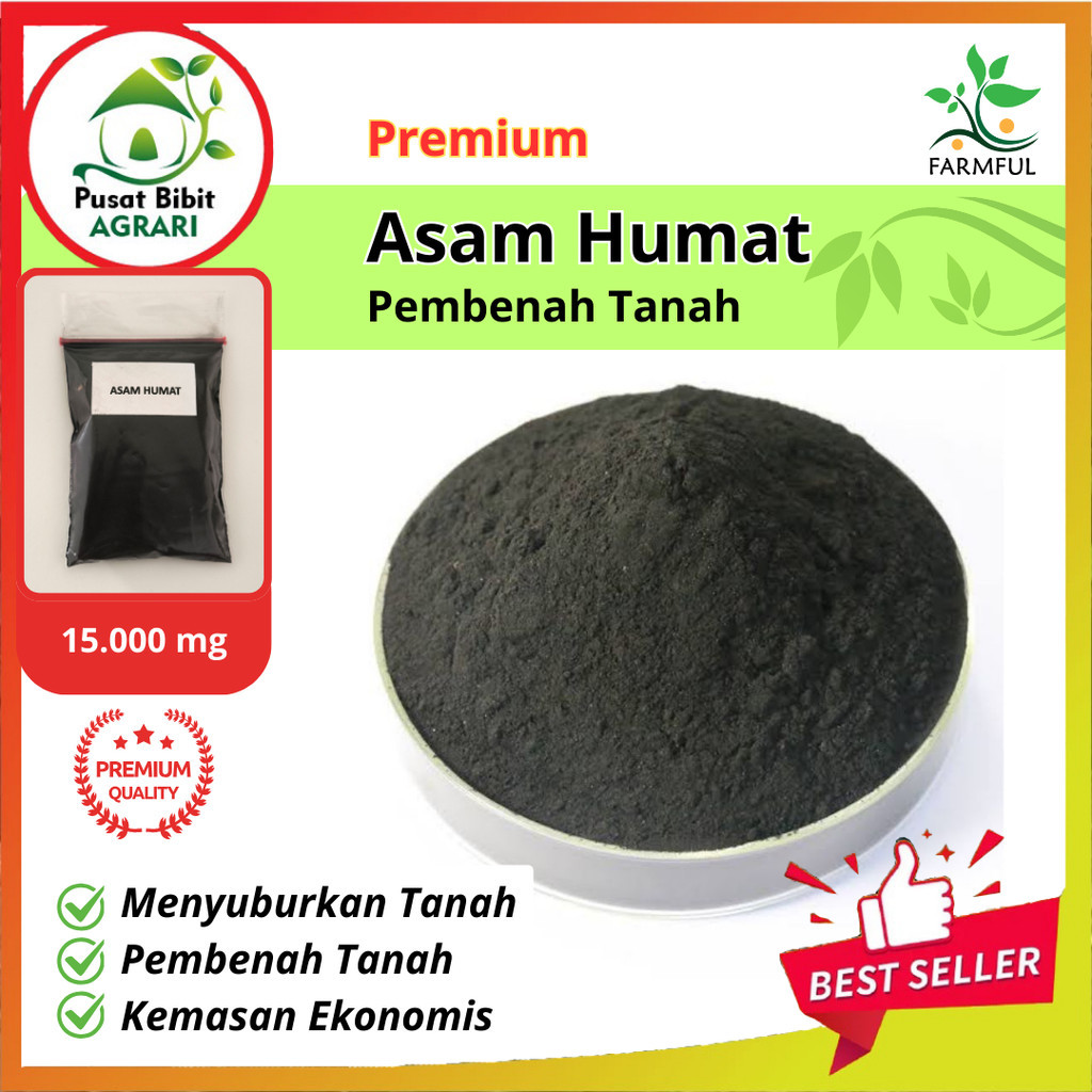 FARMFUL Pupuk Asam Humat Pembenah Tanah Subur Miracle Powder