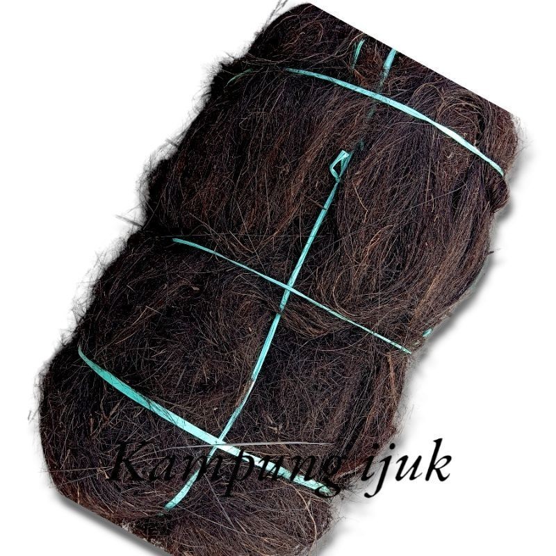 Ijuk aren resapan cocok untuk media filter air, septictank dan media tanam/ijuk aren sapu/ijuk sapu