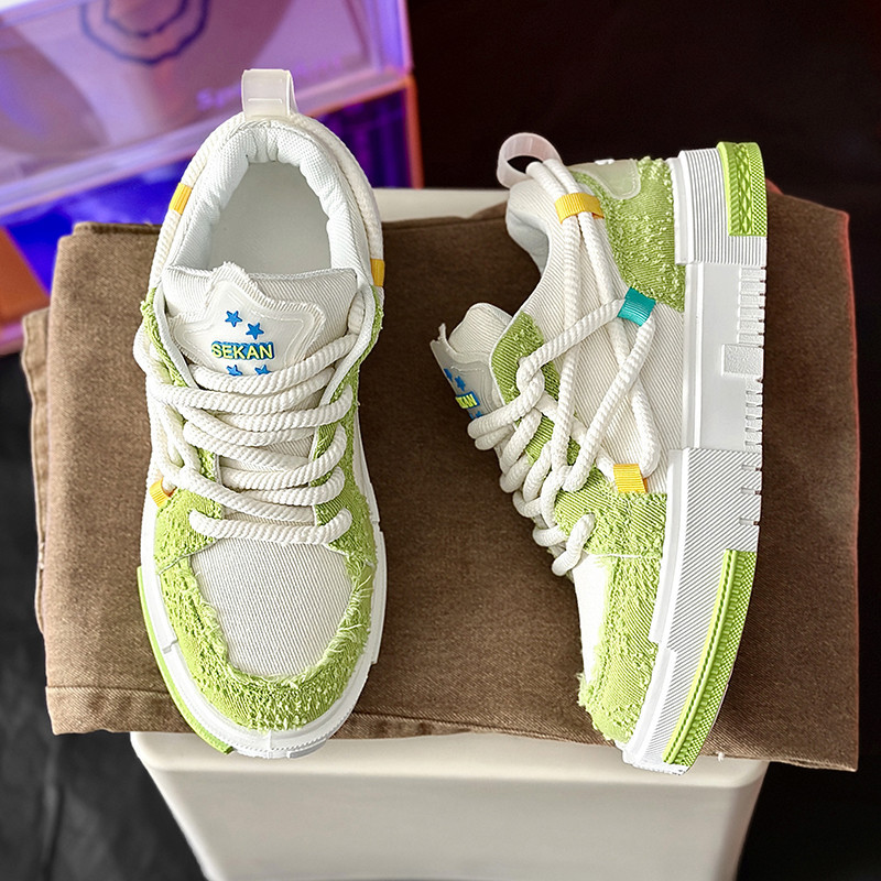 Original Canvas Hip Hop Sneakers Men Fashion Design Platform Men's Skateboarder Shoes Breathable Urb