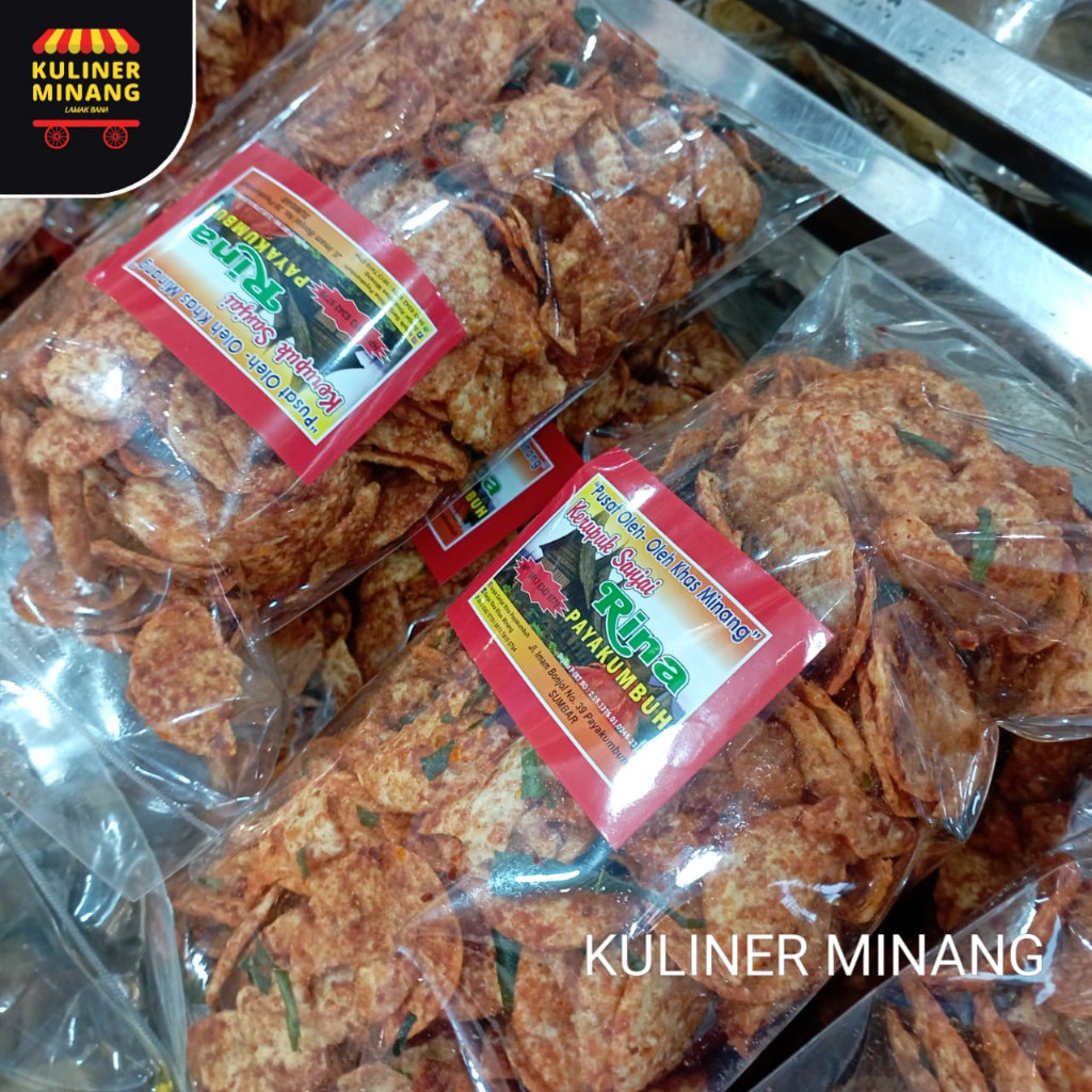 

Kuliner Minang Krupuk Kerupuk Pitih Coin Balado Rina Oleh-Oleh Asli Kampung Cemilan Makanan Payakumbuh Khas Padang Snack Jajanan Kabau Gurih Spicy Murah Renyah Resmi 100% Halal Original AX02