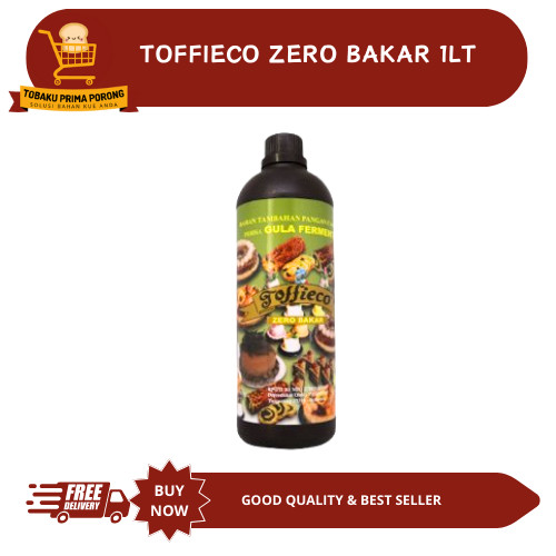 

TOFFIECO ZERO BAKAR 1LT -bahan tambahan pangan perisa gula fermentasi