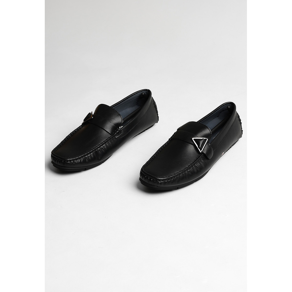 MANZONE - Sepatu Pria Formal Herso - Black