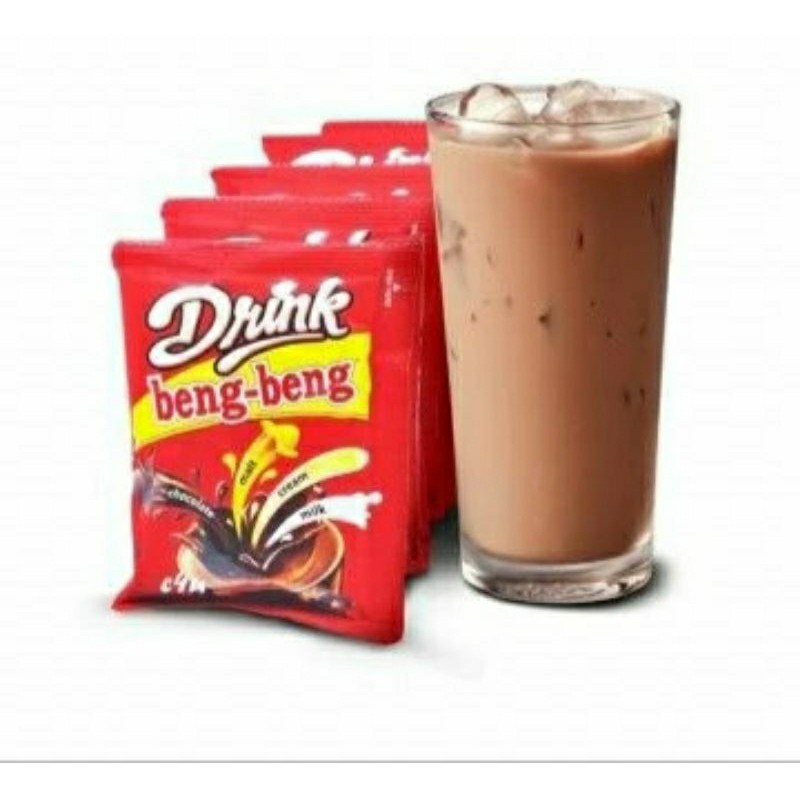 

Drink Beng Beng 1 Renceng Isi 10 Pcs / Minuman Cokelat Beng Beng