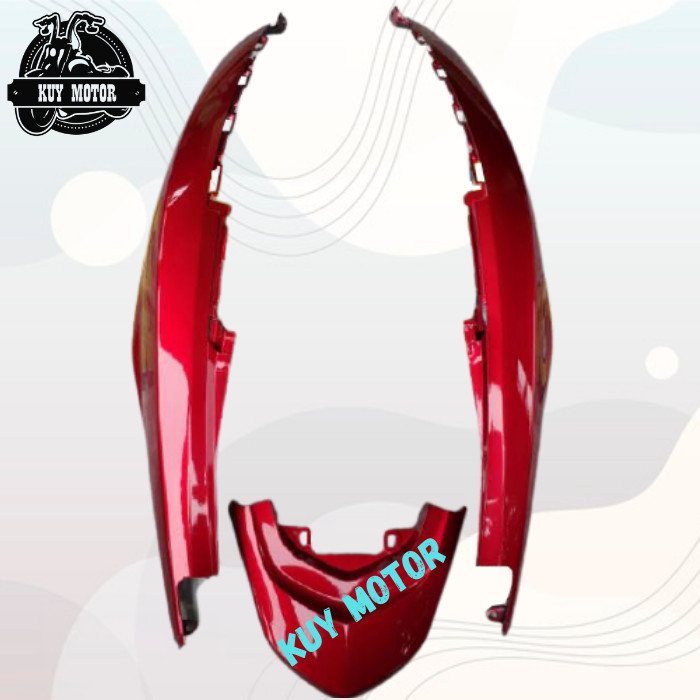 Cover Body Sayap Samping Belakang + Tutup Mio Soul GT 115 - Merah