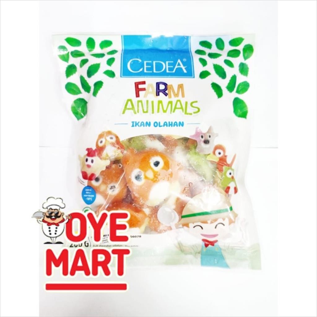 

CEDEA FARM ANIMALS 200GR IKAN OLAHAN BENTUK BINATANG