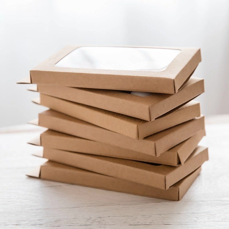 

Let's Make Baby Gift/Merchandise/Packing Box 50pcs Kraft Paper Wedding Wrapping Jewelry Supply Nursuing Pendants Accessories Box