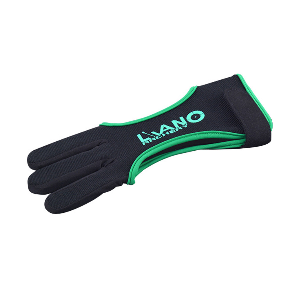 3-Finger Protective Gloves Outdoor Archery Bow Elastic Finger Protective Gloves