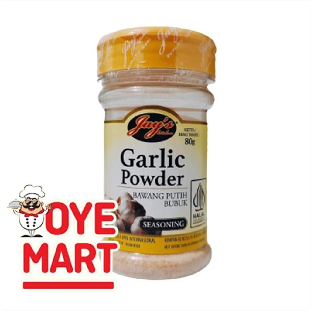 

JAYS GARLIC POWDER 80G / BAWANG PUTIH BUBUK