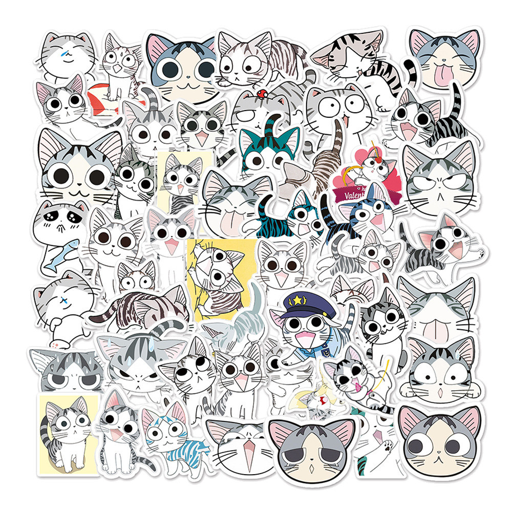 

10/30/50pcs Cartoon Anime Chi's Sweet Home Stickers Cute Chi Cat Sticker Toys DIY Notebook Luggage Laptop Phone Wall Decals Gift