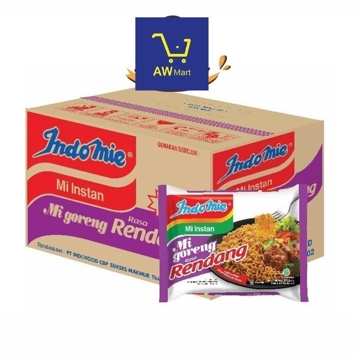 

[INSTANT] INDOMIE RENDANG GORENG ISI 40 PCS - 1 DUS