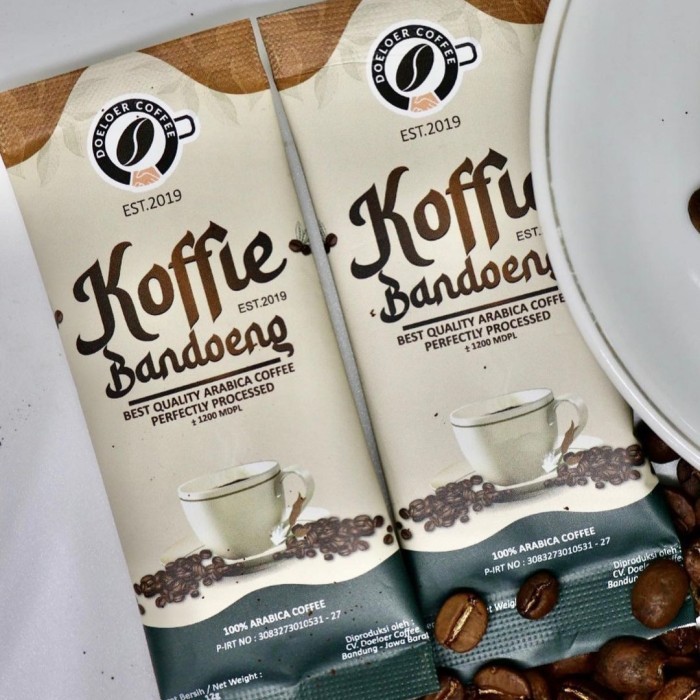 

Jual Kopi arabika sachet 12 gram - Doeloer Coffee - Haaniyya Project