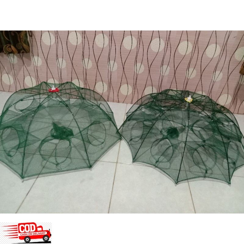 PAYUNG BUBU JARING/JEBAKAN IKAN PERANGKAP UDANG/KEPITING