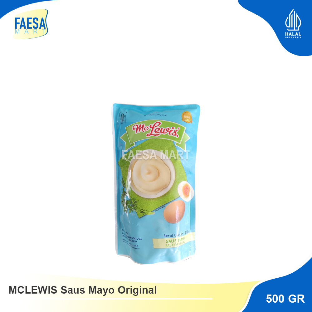 

MCLEWIS Saus Mayo Original 500gr